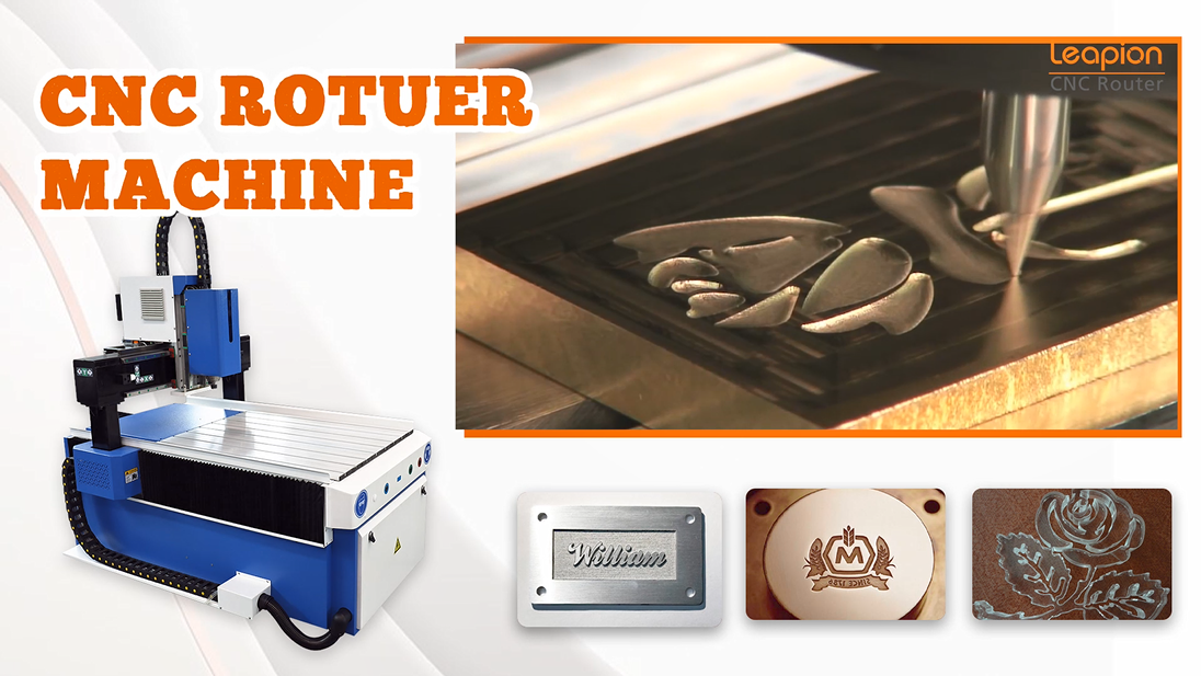Leapion 6090 CNC 광고 판화 기계
